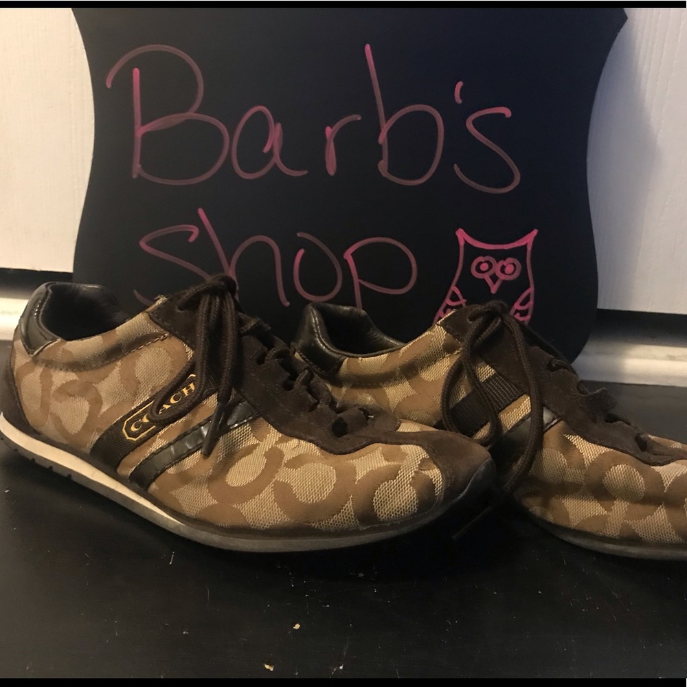 Coach tennis shoes